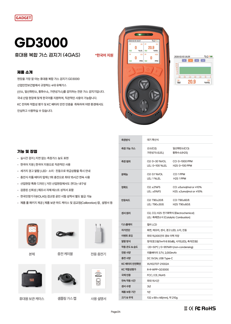 GD3000 카탈로그